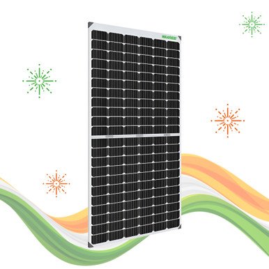 WAAREE 540Wp 144Cells 24 Volts Framed Dual Glass Mono PERC Bifacial Module  78750