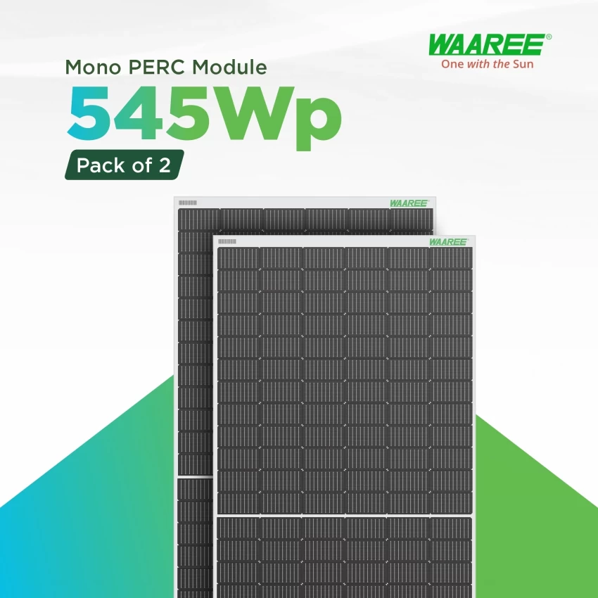 545 solar panel 545 watt mono perc pack of 2 144cells waaree 144 original imahfszgrrfjeyrn