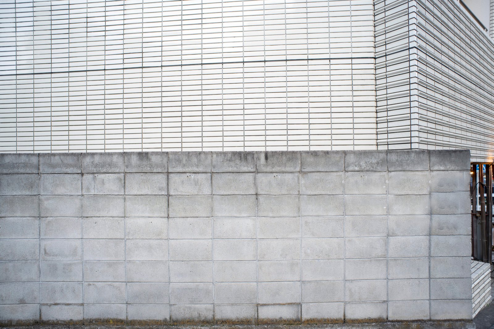 Abstract minimal background with floor scaled